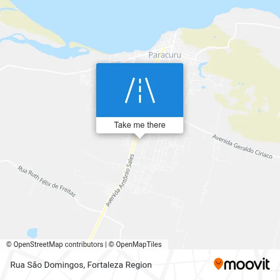 Rua São Domingos map