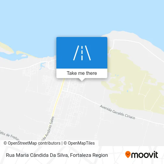 Rua Maria Cândida Da Silva map