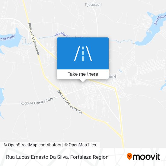 Rua Lucas Ernesto Da Silva map