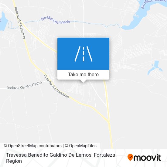 Travessa Benedito Galdino De Lemos map