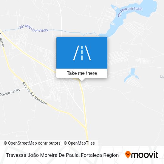 Travessa João Moreira De Paula map