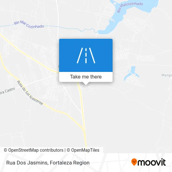 Rua Dos Jasmins map