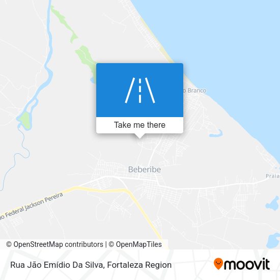 Rua Jão Emídio Da Silva map