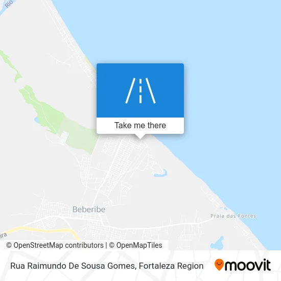 Rua Raimundo De Sousa Gomes map