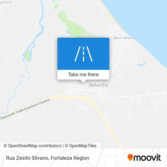 Rua Zesito Silvano map