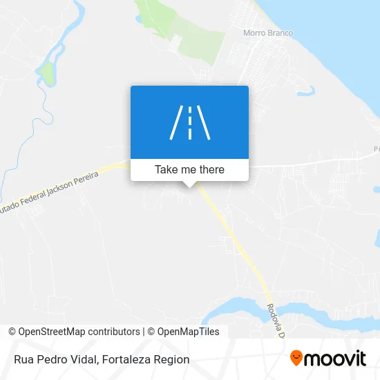 Rua Pedro Vidal map