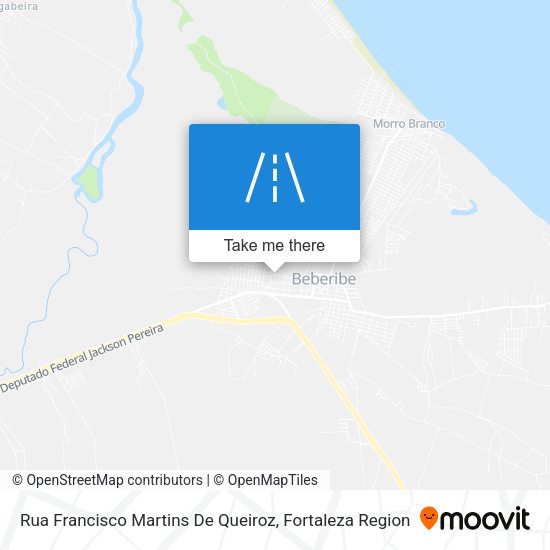 Rua Francisco Martins De Queiroz map