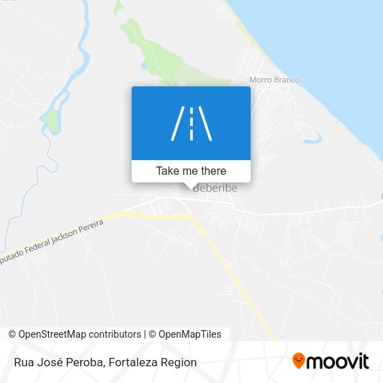 Rua José Peroba map