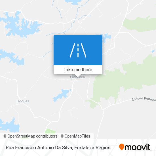 Rua Francisco Antônio Da Silva map