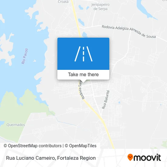 Rua Luciano Cameiro map