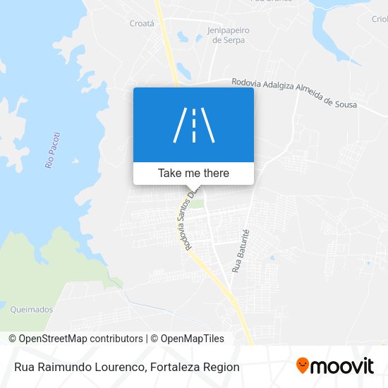 Rua Raimundo Lourenco map