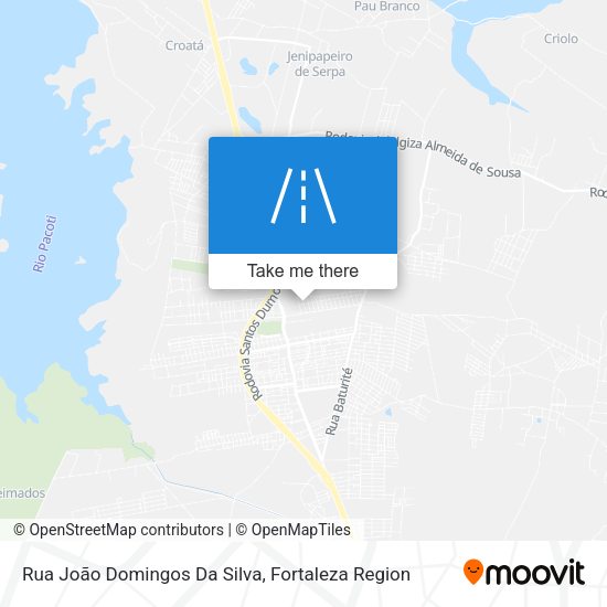 Rua João Domingos Da Silva map