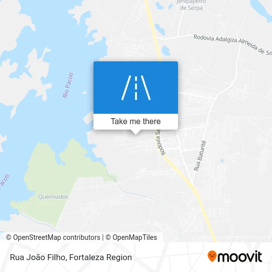 Rua João Filho map