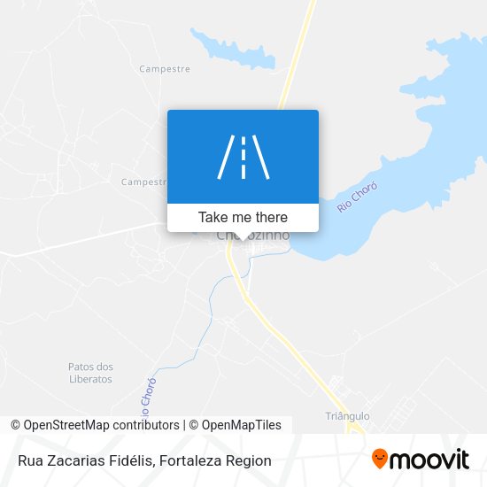 Rua Zacarias Fidélis map