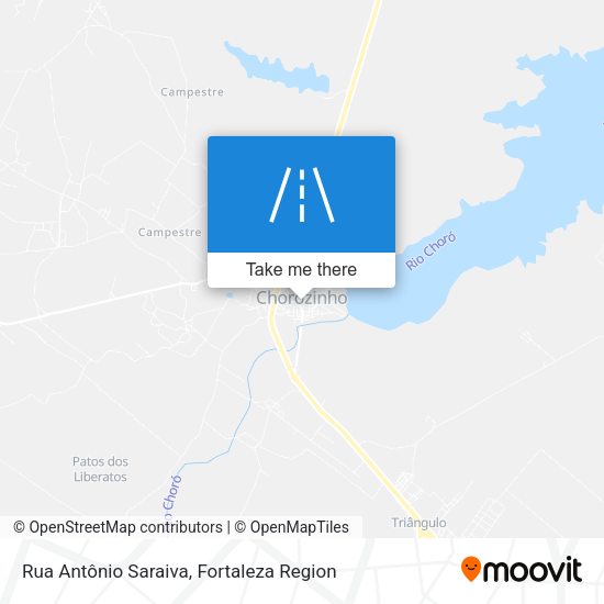 Rua Antônio Saraiva map