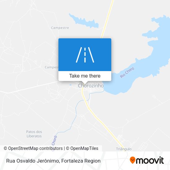 Rua Osvaldo Jerônimo map