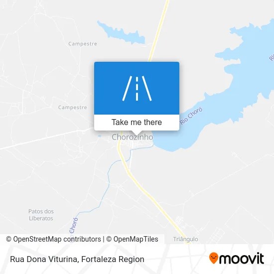 Rua Dona Viturina map