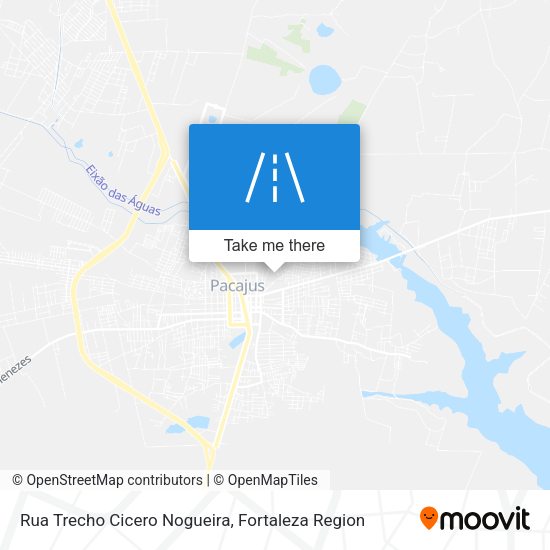 Rua Trecho Cicero Nogueira map