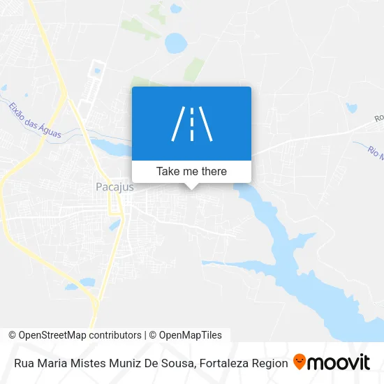 Rua Maria Mistes Muniz De Sousa map