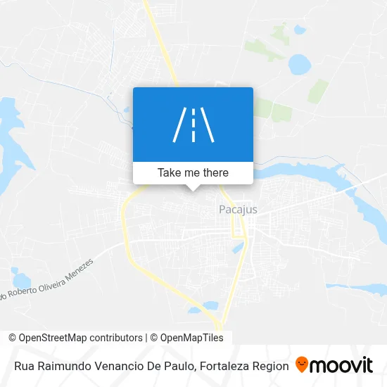 Rua Raimundo Venancio De Paulo map