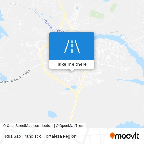 Mapa Rua São Francisco