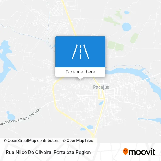 Rua Nilce De Oliveira map
