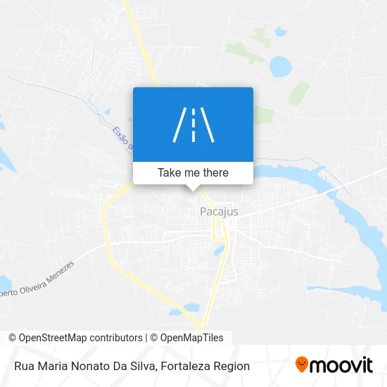 Rua Maria Nonato Da Silva map