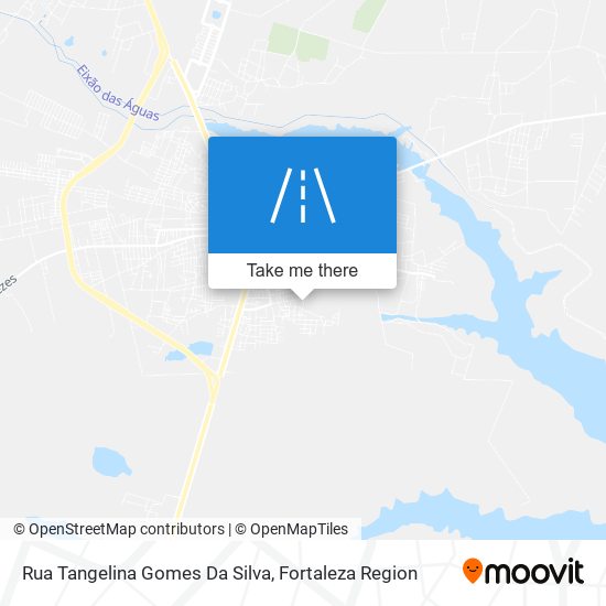 Mapa Rua Tangelina Gomes Da Silva