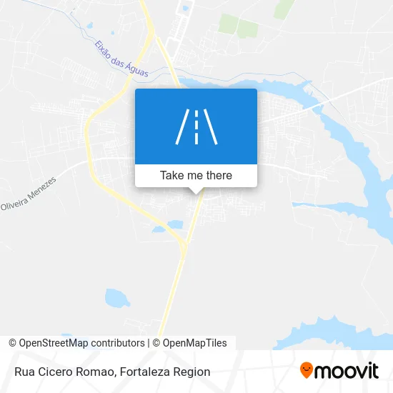 Rua Cicero Romao map
