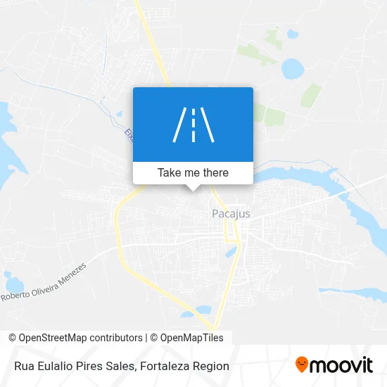 Rua Eulalio Pires Sales map