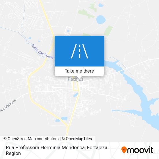 Rua Professora Hermínia Mendonça map