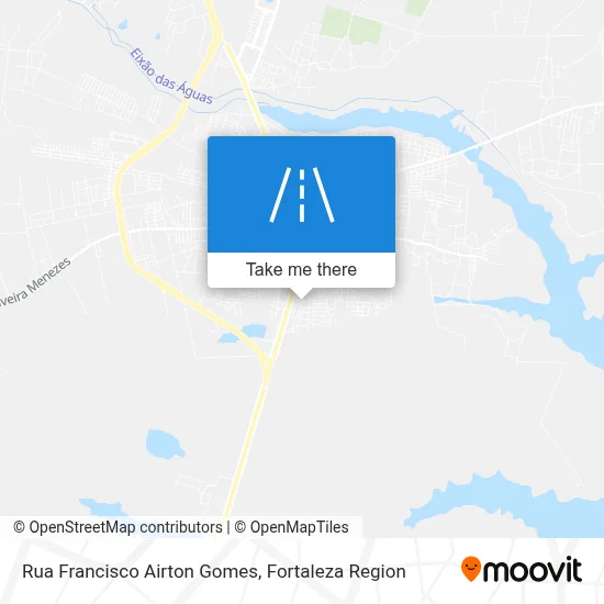 Rua Francisco Airton Gomes map