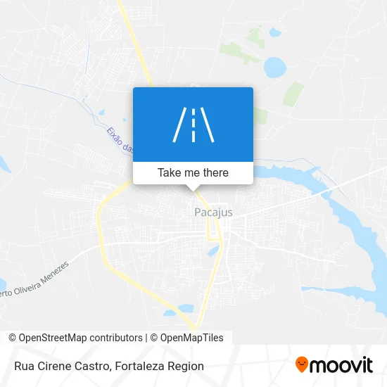 Rua Cirene Castro map
