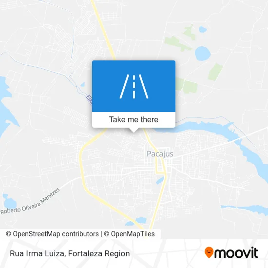 Rua Irma Luiza map