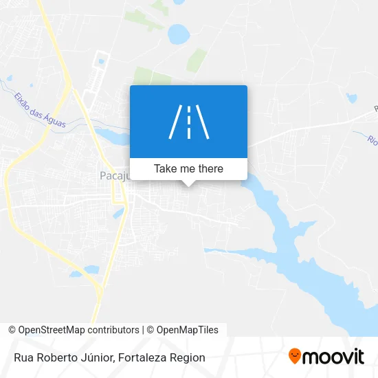 Mapa Rua Roberto Júnior