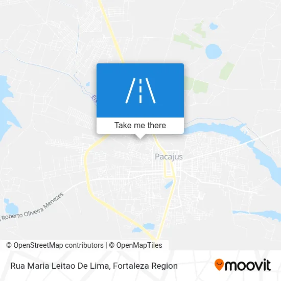 Rua Maria Leitao De Lima map