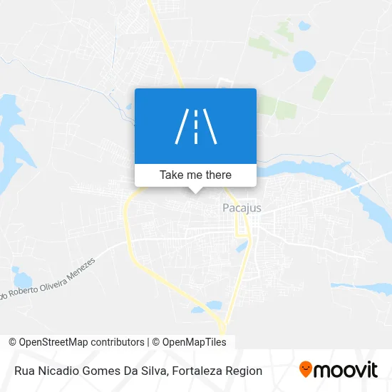 Rua Nicadio Gomes Da Silva map