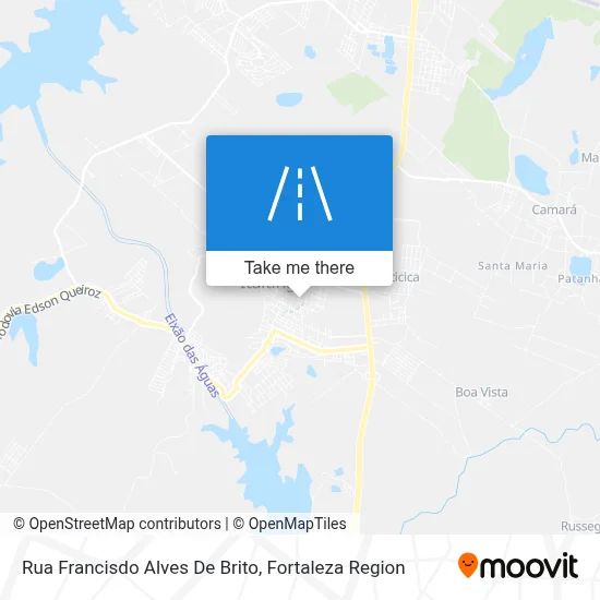 Rua Francisdo Alves De Brito map