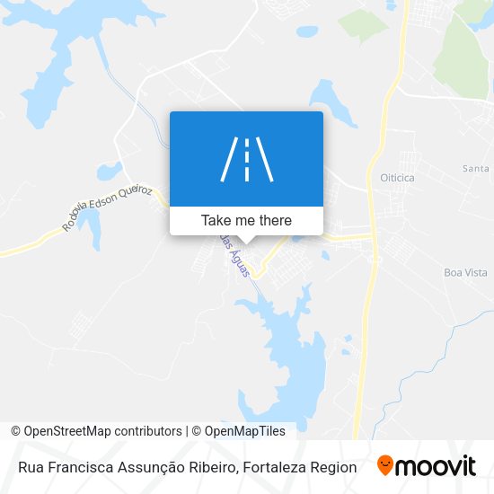 Rua Francisca Assunção Ribeiro map