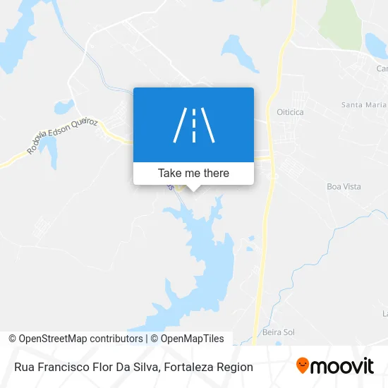 Rua Francisco Flor Da Silva map