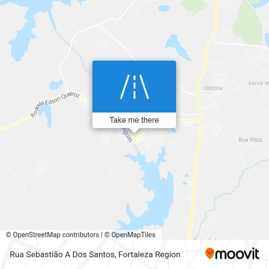 Rua Sebastião A Dos Santos map