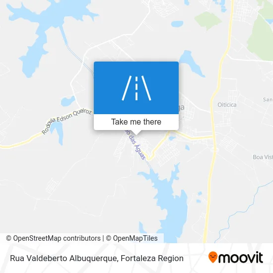 Rua Valdeberto Albuquerque map