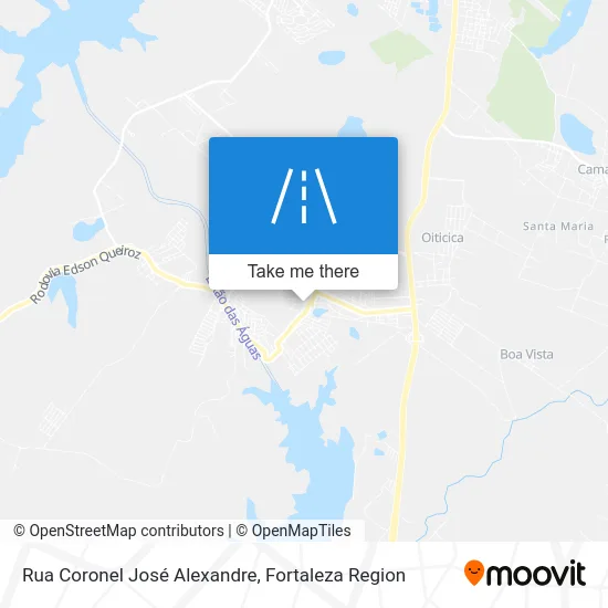 Rua Coronel José Alexandre map