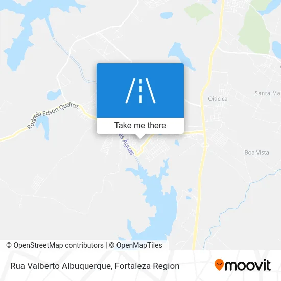 Rua Valberto Albuquerque map