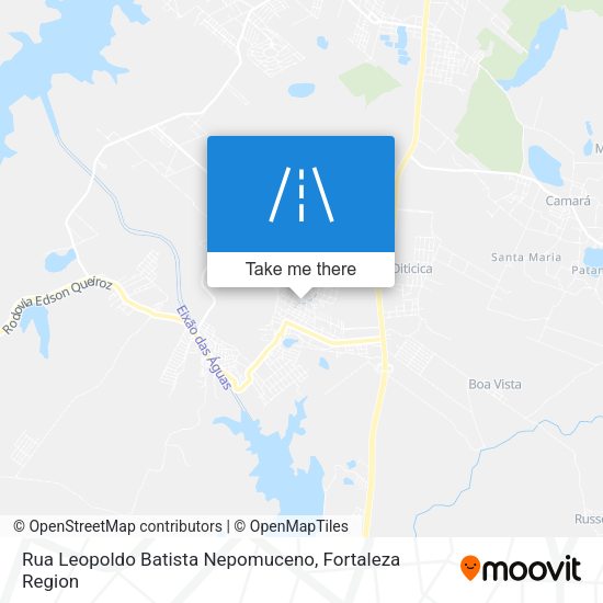 Rua Leopoldo Batista Nepomuceno map