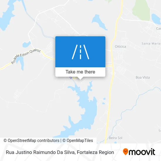 Rua Justino Raimundo Da Silva map