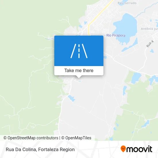 Rua Da Colina map