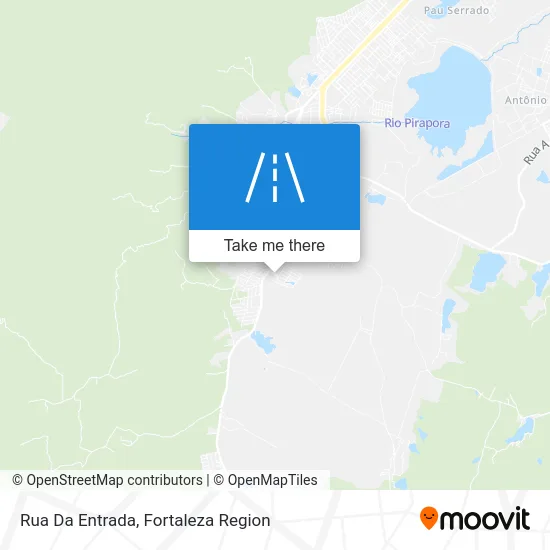 Rua Da Entrada map