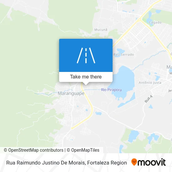 Rua Raimundo Justino De Morais map