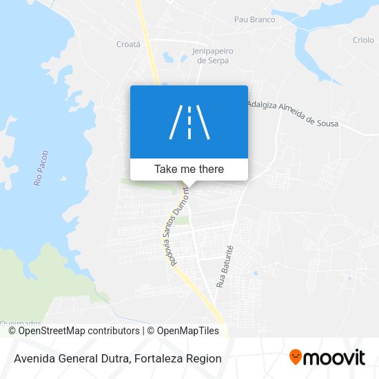 Avenida General Dutra map